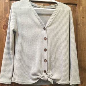 Button up top